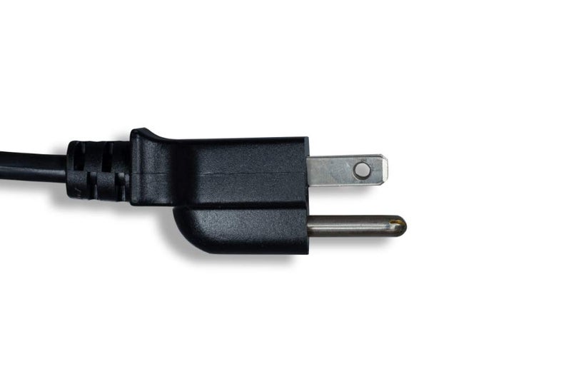 Cablelera Power Cord Extension and Splitter, NEMA 5-15P to NEMA 5-15R x 2, 16 AWG, 13A, 125V (ZWACPQAG-14) Black - Image 3